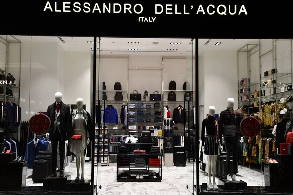 Dubai Uae Feb Alessandro Dell Acqua Italia Store Dubai Hills — Foto Stock