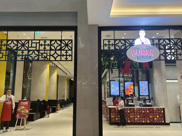 Dubai Sae Feb Czn Burak Burger Dubai Hills Mall Dubaji — Stock fotografie