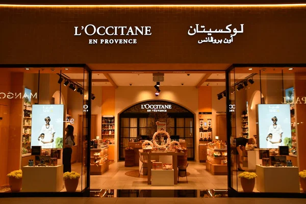 Dubai Eau Feb Tienda Loccitane Provence Dubai Hills Mall Dubai —  Fotos de Stock
