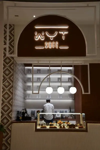 Dubai Emiratos Árabes Unidos Febrero Wyt Café Dubai Hills Mall — Foto de Stock