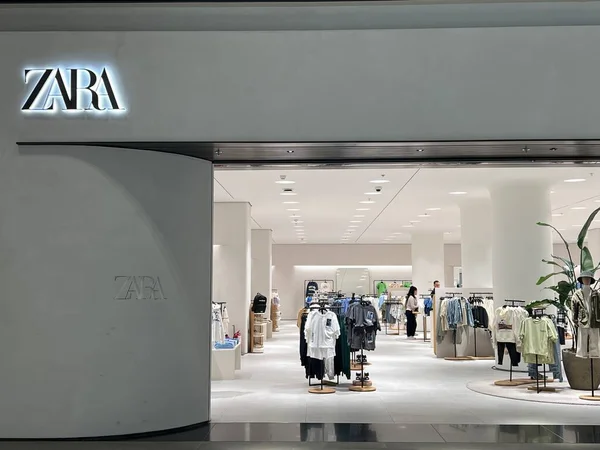 stock image DUBAI UAE - FEB 17: Zara store at Dubai Hills Mall in Dubai, UAE, as seen on Feb 17, 2023.