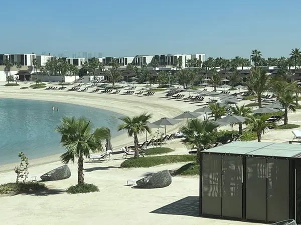 Dubai Förenade Arabemiraten Feb Bulgari Resort Vid Jumeirah Bay Island — Stockfoto