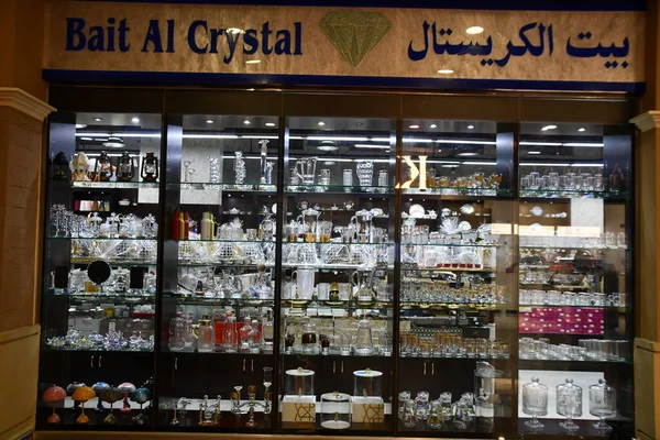 Dubai Emiratos Árabes Unidos Febrero Tienda Bait Crystal Etihad Mall — Foto de Stock