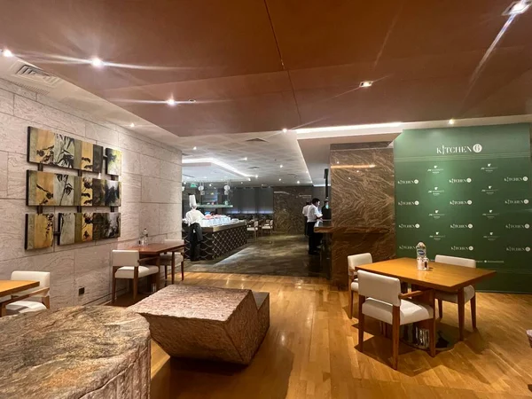 Dubai Iae Feb Kitchen6 Buffetrestaurant Marriott Marquis Hotel Dubai Dubai — Stockfoto