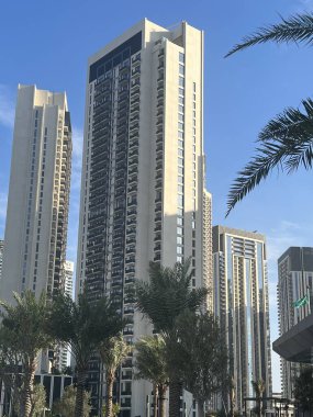 DUBAI, BAE - 20 Şubat 2023 'te görüldüğü gibi BAE' deki Dubai Creek Limanı.