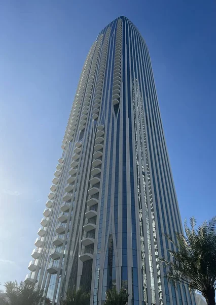 ドバイUae 2月20日 2023年2月20日に見られるアラブ首長国連邦のドバイクリーク港の高層ビル — ストック写真