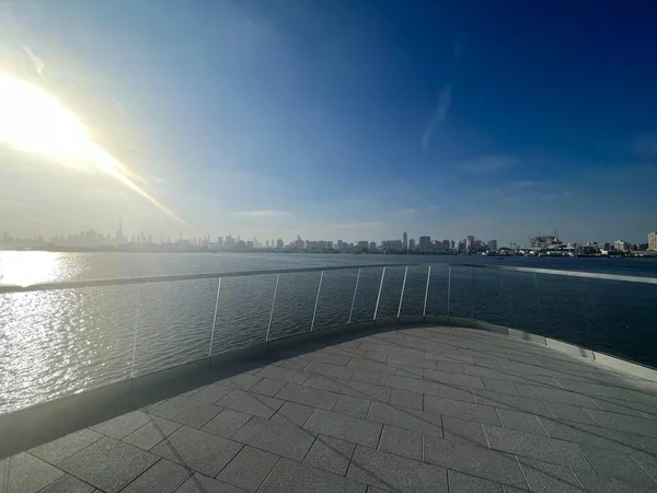 Dubai Vae Feb Aussichtspunkt Dubai Creek Harbour Den Vae Gesehen — Stockfoto