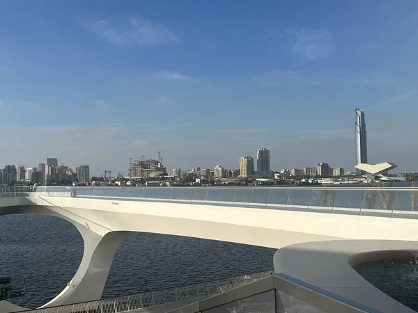 Émirats Arabes Unis Dubai Février Point Vue Port Dubai Creek — Photo