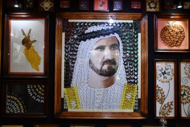 DUBAI BAE - 21 Şubat 2023 'te Dubai Kelebek Bahçesi' nde görüldüğü gibi.