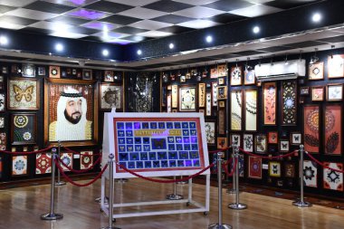 DUBAI BAE - 21 Şubat 2023 'te Dubai Kelebek Bahçesi' nde görüldüğü gibi.