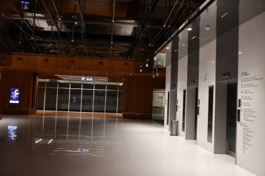 DUBAI, BAE - 21 Şubat 2023 'te Dubai, BAE' deki Mohammed bin Rashid Kütüphanesi.