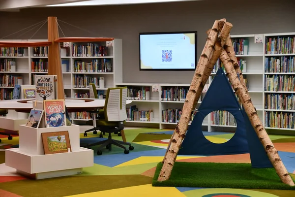 Dubai Emiratos Árabes Unidos Febrero Biblioteca Para Niños Biblioteca Mohammed — Foto de Stock
