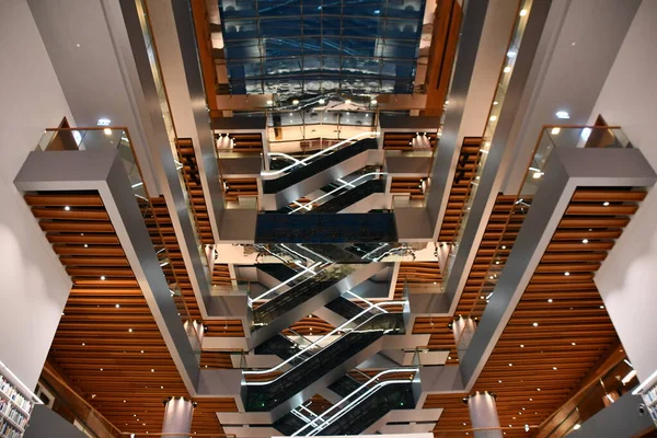 Dubai Zjednoczone Emiraty Arabskie Feb Mohammed Bin Rashid Library Dubaju — Zdjęcie stockowe