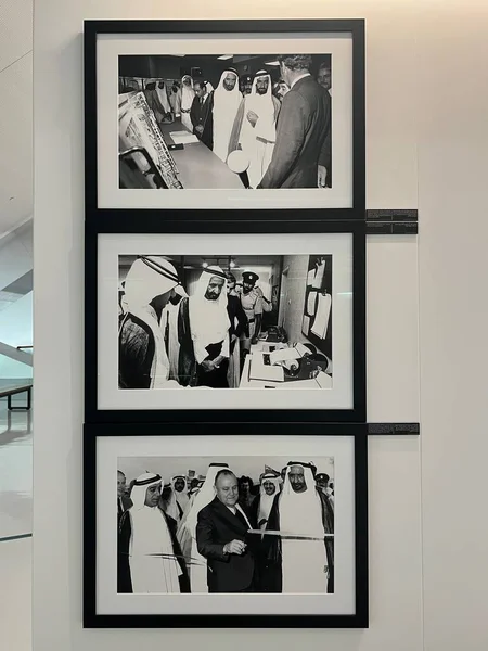 Dubai Emirati Arabi Uniti Feb Emirati Arabi Uniti Passato Presente — Foto Stock