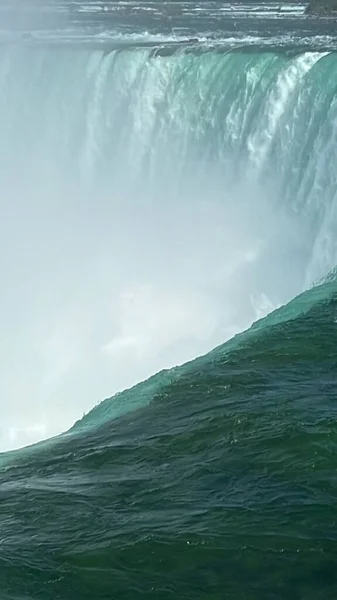 Wodospad Horseshoe Część Wodospadu Niagara Między Usa Kanadą — Zdjęcie stockowe