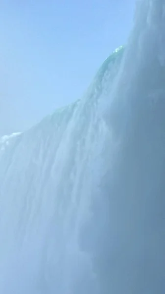 马蹄瀑布 尼亚加拉瀑布的一部分 介于美国和加拿大之间 — 图库照片