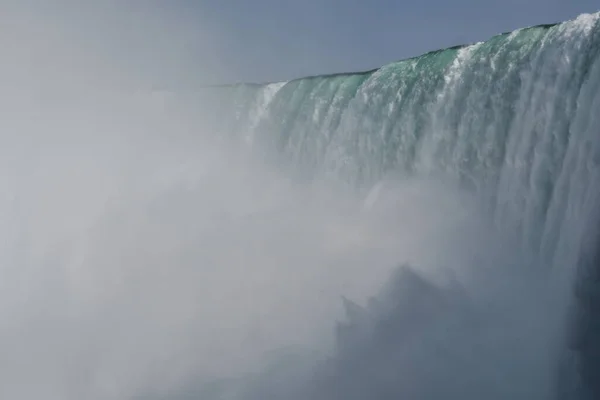 stock image Horseshoe Falls, part of the Niagara Falls, between USA and Canada