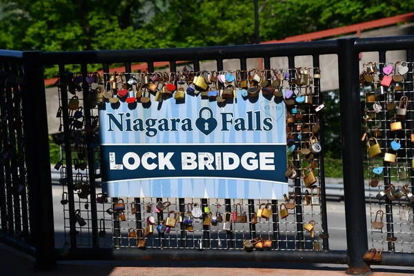 나이아가라 May Niagara Falls Lock Bridge Niagara Falls Canada See — 스톡 사진