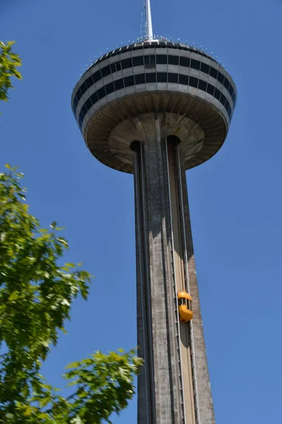 Niagara Falls May Skylon Tower Niagara Falls Ontario Canada Seen — Stock Photo, Image