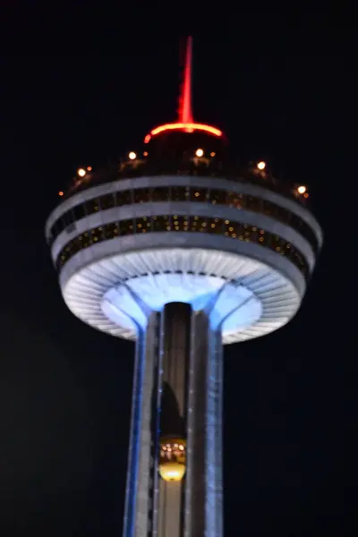 Мая 2023 Года Канадском Онтарио Ниагарском Водопаде Загорелась Башня Скайлон — стоковое фото