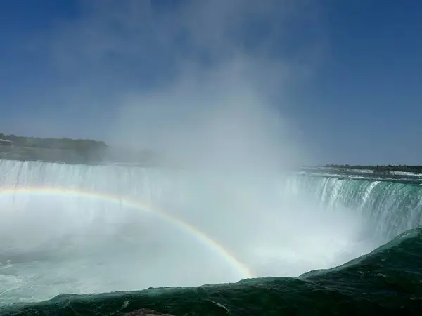 Niagara Falls Tęczy — Zdjęcie stockowe