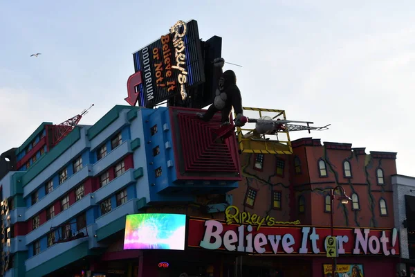 stock image NIAGARA FALLS ON - MAY 28: Clifton Hill at Niagara Falls in Ontario, Canada, as seen on May 28, 2023.