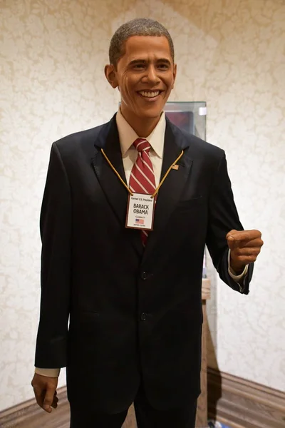 Ниагара Фалллы Мая Статуя Барака Обамы Восковых Фигурах Луи Таудса — стоковое фото