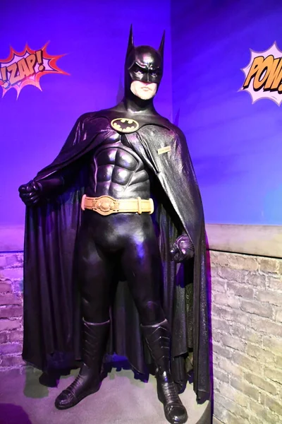 Ниагара Фалллы Октября Статуя Бэтмена Восковых Фигурах Луи Таудса Клифтон — стоковое фото