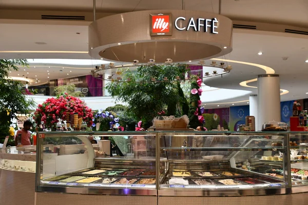 East Rutherford Mar Illy Caffe American Dream Large Retail Entertainment — Stock Photo, Image
