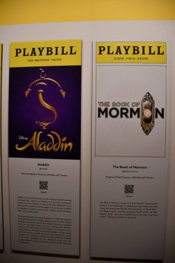 NEW YORK NY - 14 Mayıs: Manhattan, New York 'ta Broadway Müzesi, 14 Mayıs 2023.