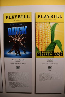 NEW YORK NY - 14 Mayıs: Manhattan, New York 'ta Broadway Müzesi, 14 Mayıs 2023.