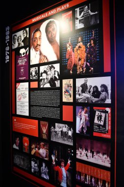 NEW YORK NY - 14 Mayıs: Manhattan, New York 'ta Broadway Müzesi, 14 Mayıs 2023.