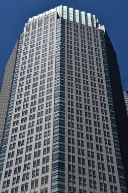 MANHATTAN, NY - 14 Mayıs 2023 'te görüldüğü gibi Manhattan, New York' ta gökdelenler.