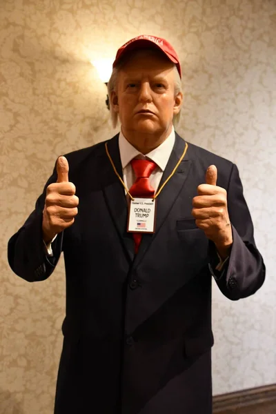 Niagara Falls May Donald Trump Statue Louis Tussaud Waxworks Clifton — 图库照片