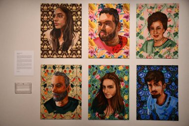 NEW YORK, NY - 3 Haziran 2019 'da Pareidolia - MFA Görsel Tezler Şovu New York FIT Müzesi' nde 3 Haziran 2019 'da görüldü..