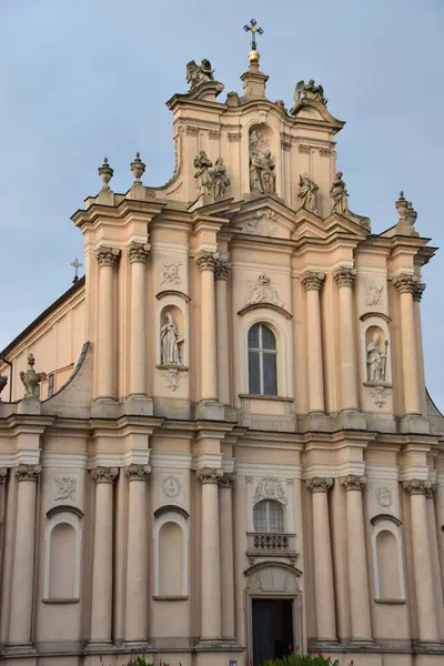 stock image WARSAW, POLAND - AUG 10: Church of St Joseph of the Visitationists in Warsaw, Poland, as seen on Aug 10, 2019.