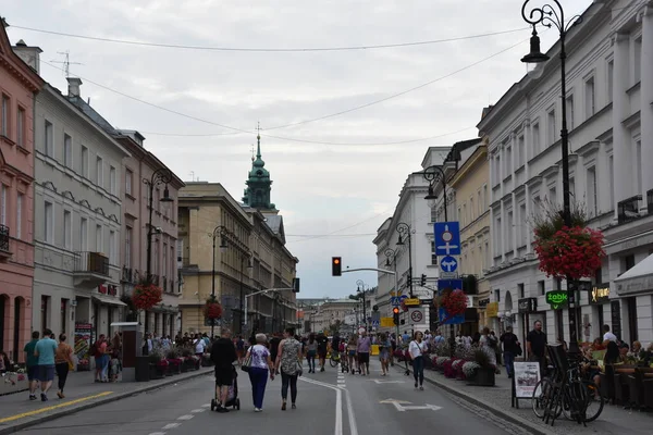 10 Ağustos 2019 'da Polonya' nın Varşova şehrinde görüldüğü üzere, VARŞAN, POLAND.