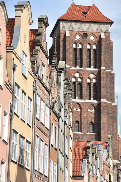 Gdansk Pologne Août Basilique Sainte Marie Assomption Bienheureuse Vierge Marie — Photo
