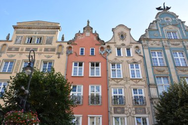 GDANSK, POLAND - 19 Ağustos 2019 'da Polonya' nın Gdansk şehrinde görüldüğü gibi.
