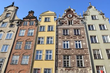GDANSK, POLAND - 19 Ağustos 2019 'da Polonya' nın Gdansk şehrinde görüldüğü gibi.