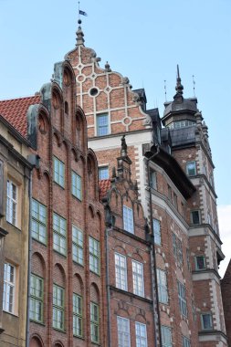 GDANSK, POLAND - 19 Ağustos 2019 'da Polonya' nın Gdansk şehrinde görüldüğü gibi.