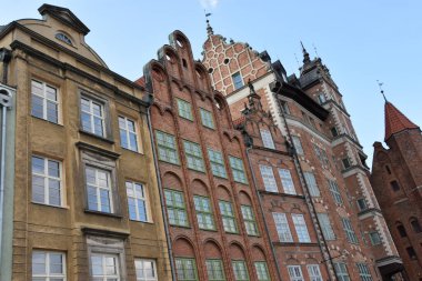 GDANSK, POLAND - 19 Ağustos 2019 'da Polonya' nın Gdansk şehrinde görüldüğü gibi.