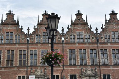 GDANSK, POLAND - 19 Ağustos 2019 'da Polonya' nın Gdansk şehrinde görüldüğü gibi.