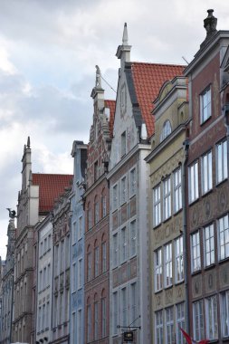 GDANSK, POLAND - 19 Ağustos 2019 'da Polonya' nın Gdansk şehrinde görüldüğü gibi.