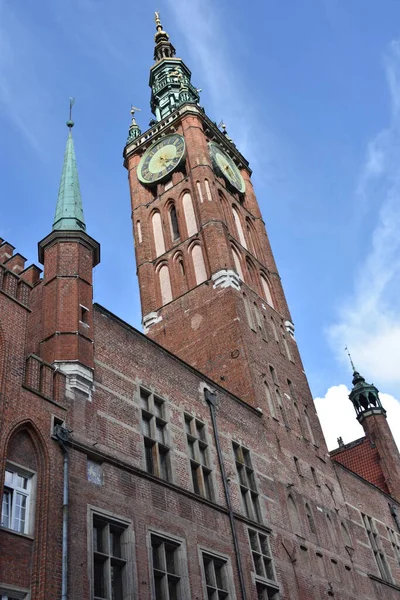Gdansk Poland Aug Μουσείο Του Γκντανσκ Main Town Hall Στο — Φωτογραφία Αρχείου