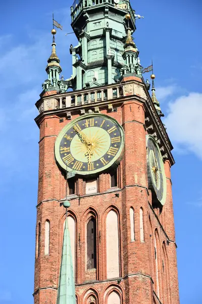 Gdansk Poland Aug Μουσείο Του Γκντανσκ Main Town Hall Στο — Φωτογραφία Αρχείου
