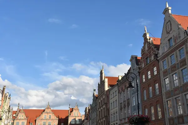 Gdansk Poland Aug Παλιά Πόλη Στο Γκντανσκ Πολωνία Όπως Φαίνεται — Φωτογραφία Αρχείου