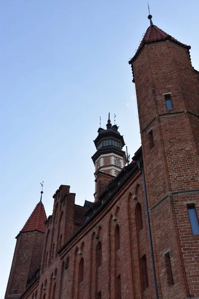 Gdansk Poland Aug Παλιά Πόλη Στο Γκντανσκ Πολωνία Όπως Φαίνεται — Φωτογραφία Αρχείου