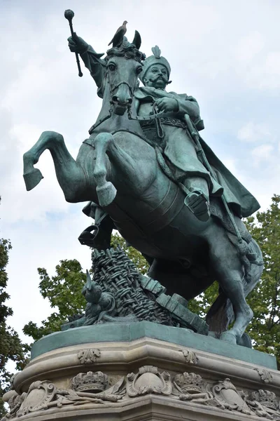 Gdansk Polen Aug Statue Von König Johannes Iii Sobieski Danzig — Stockfoto