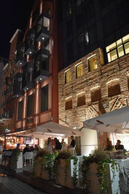 GDANSK, POLAND - 20 Ağustos 2019 'da Polonya' nın Gdansk şehrinde görüldüğü gibi.